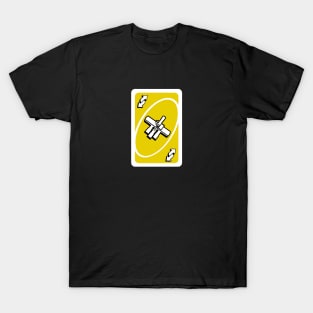 HVAC Reversing Valve on Uno Reverse Card (Yellow) T-Shirt